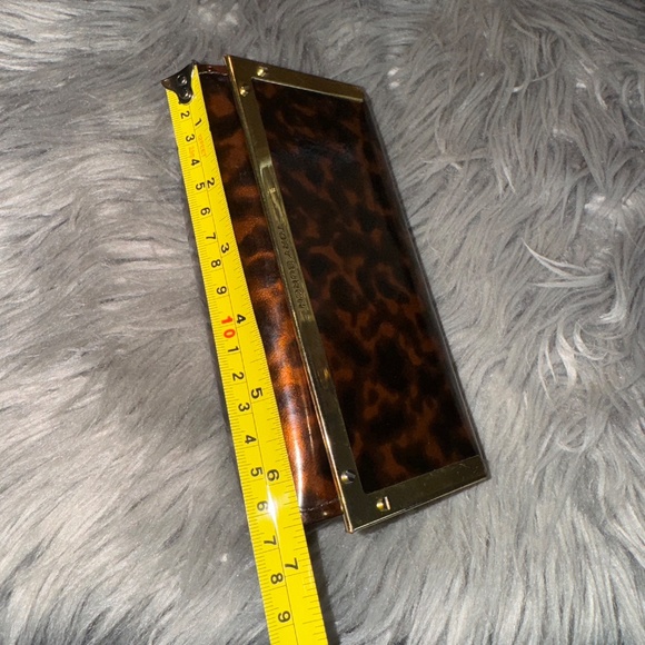 EUC Tory Burch Tortoise Gold Shell Eyeglass Sunglasses Case OS - Picture 6 of 6